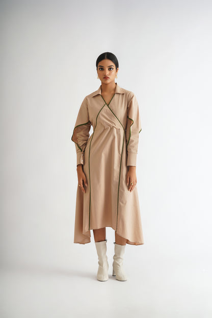 Signature Beige Dress