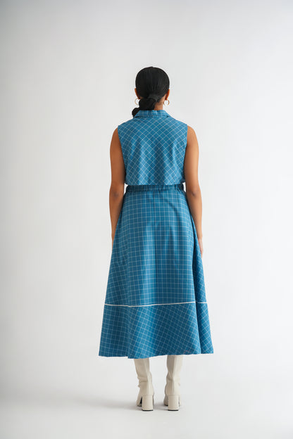 Waistcoat Check Dress