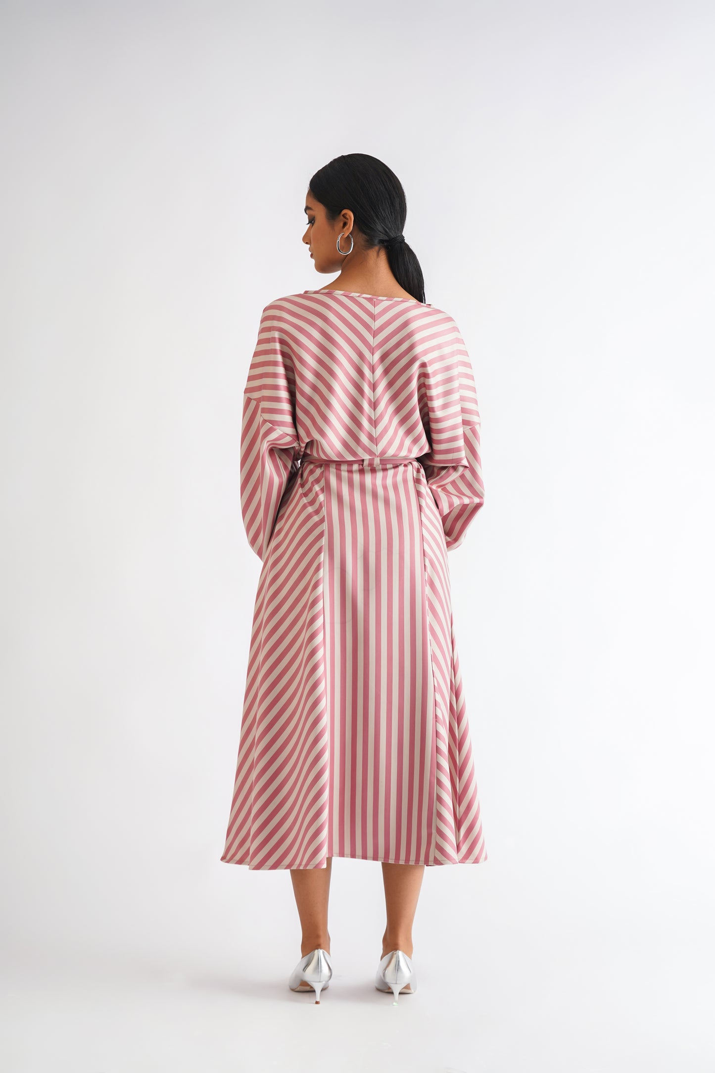 Striped Midi Dress