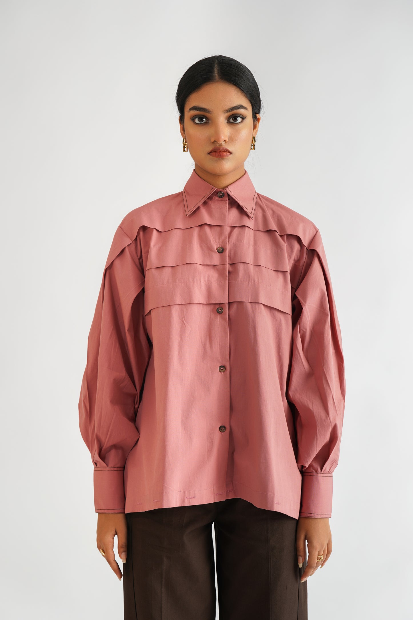 Pleated Shirt