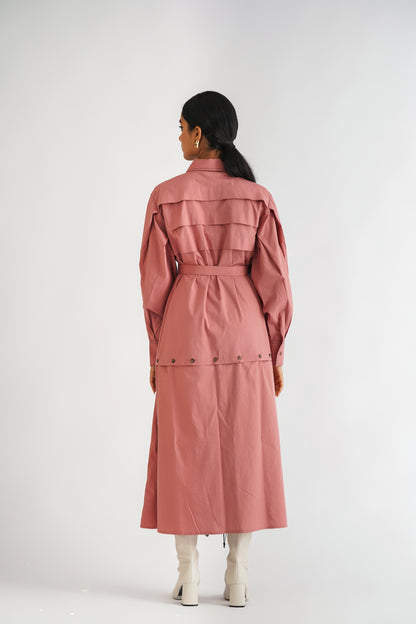 Pleated Convertible Dress