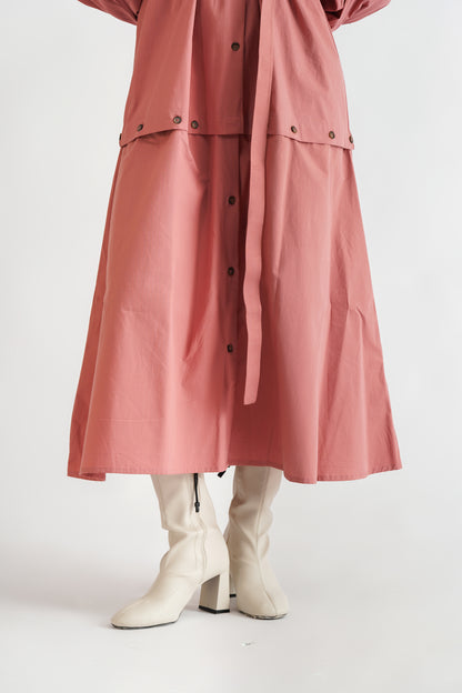 Pleated Convertible Dress