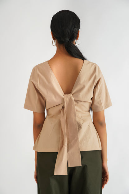 Eve Back-Tie Top