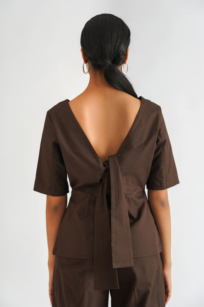Eve Back-Tie Top