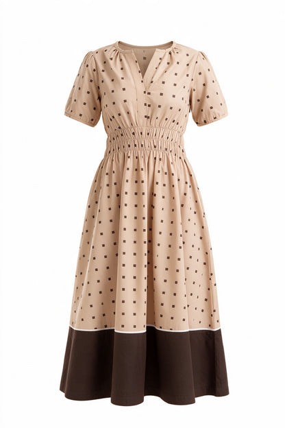 Pixel Midi Dress