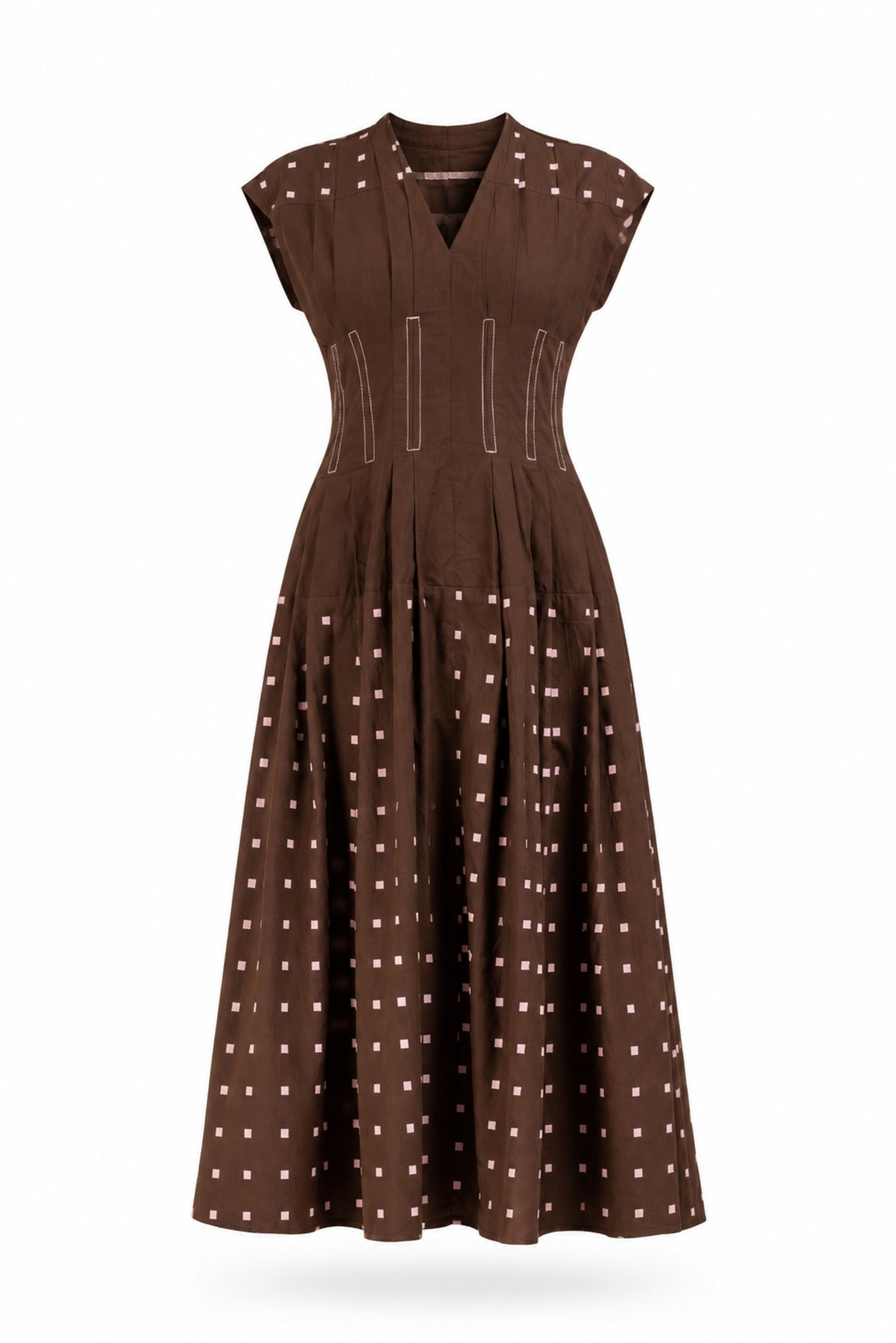 Soft Pleat Dress