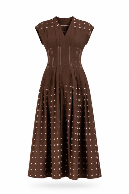 Soft Pleat Dress