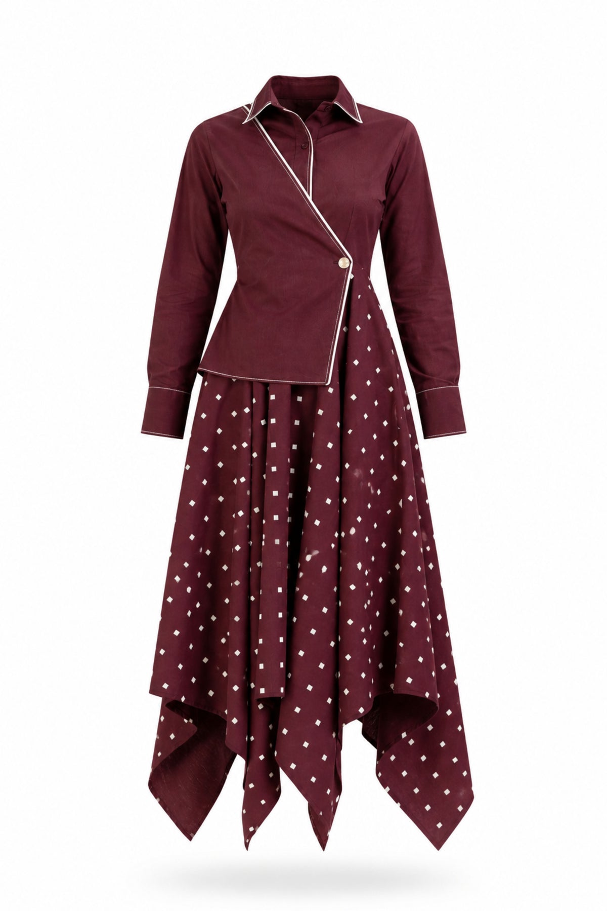 Tailored Panel Dress