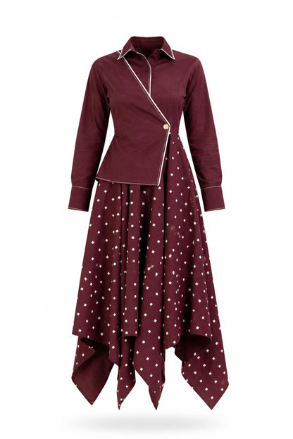 Tailored Panel Dress